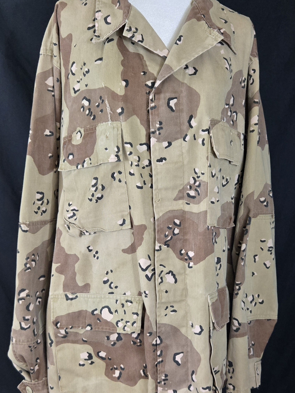 Men's Desert Camo Field Jacket - Tan/Brown #636